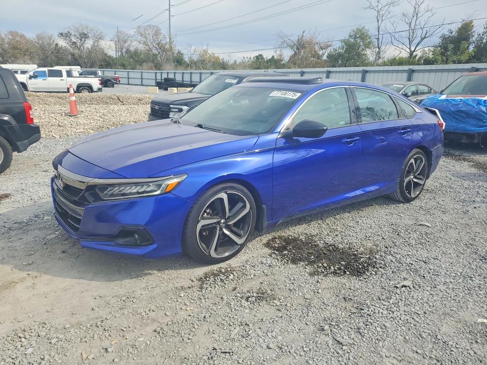 2021 HONDA ACCORD — VIN 1HGCV2F39MA008708