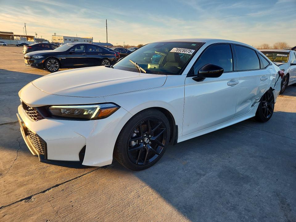 2025 HONDA CIVIC — VIN 2HGFE2F50SH565164