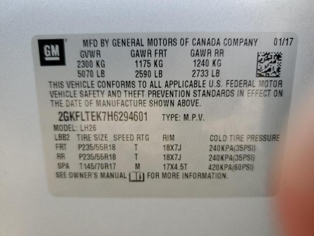 2GKFLTEK7H6294601