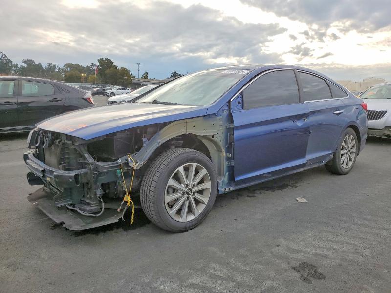 2017 HYUNDAI SONATA — VIN 5NPE34AF4HH463149