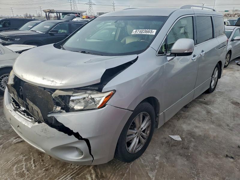 2012 NISSAN QUEST S — VIN JN8AE2KP5C9044852