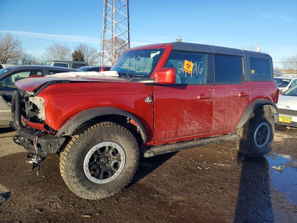 2024 FORD BRONCO — VIN 1FMEE8BP2RLA50681