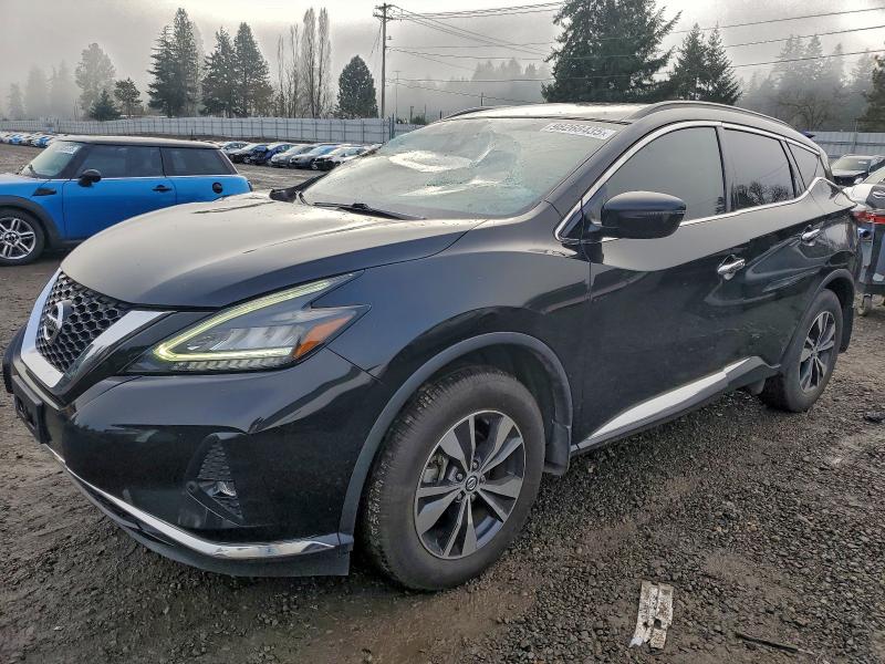 2022 NISSAN MURANO SV — VIN 5N1AZ2BJ2NC127653