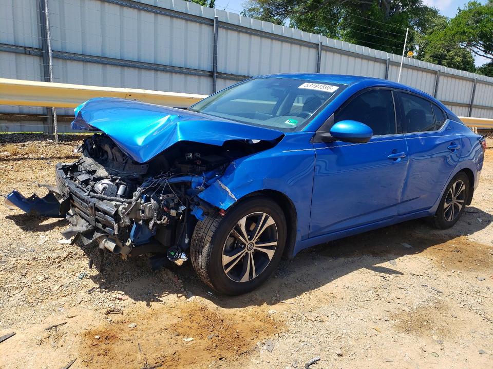 2021 NISSAN SENTRA — VIN 3N1AB8CV6MY234677
