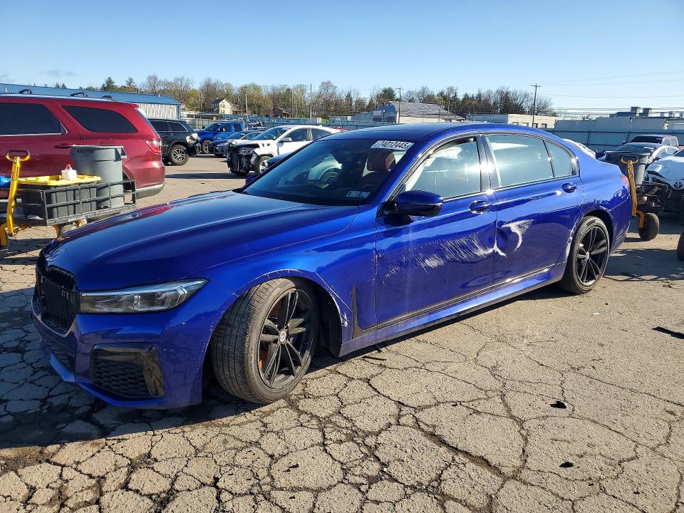 2021 BMW 750 — VIN WBA7U2C07MCE93142