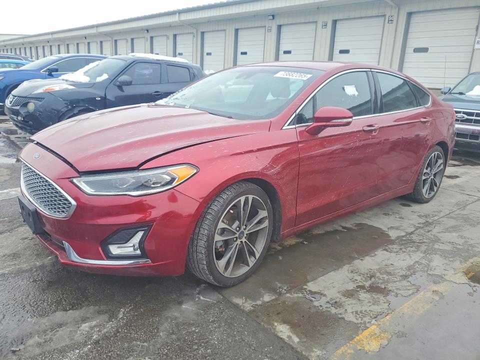 2019 FORD FUSION TIT — VIN 3FA6P0D92KR153180