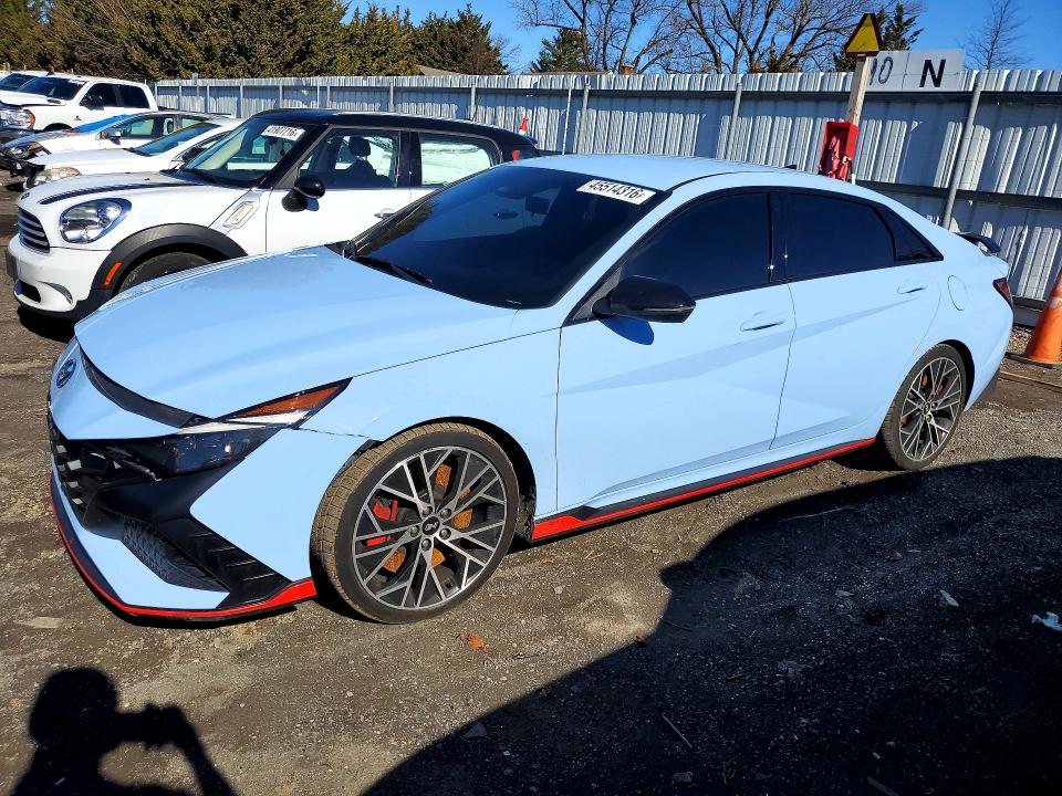 2023 HYUNDAI ELANTRA N — VIN KMHLW4AK3PU017764
