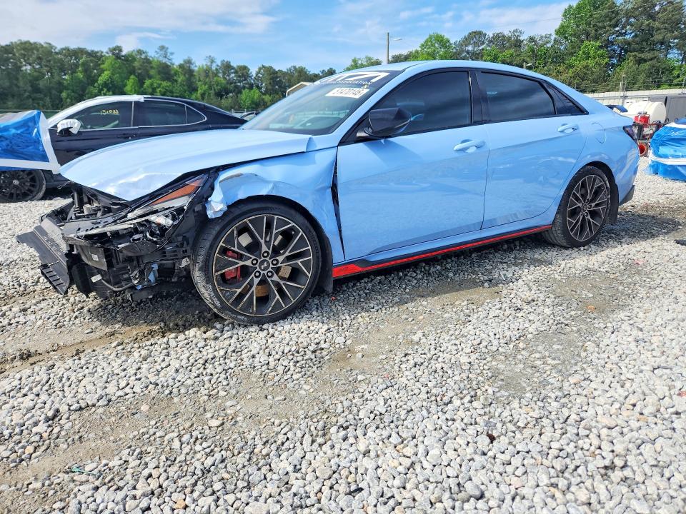 2023 HYUNDAI ELANTRA N — VIN KMHLW4AKXPU017616