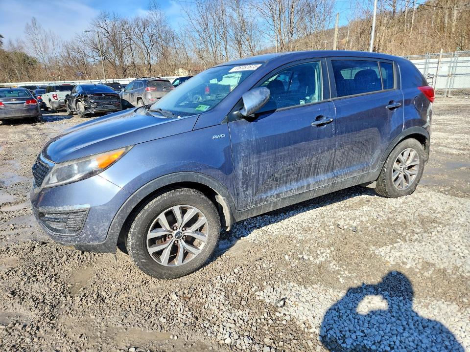 2016 KIA SPORTAGE — VIN KNDPBCAC3G7855179