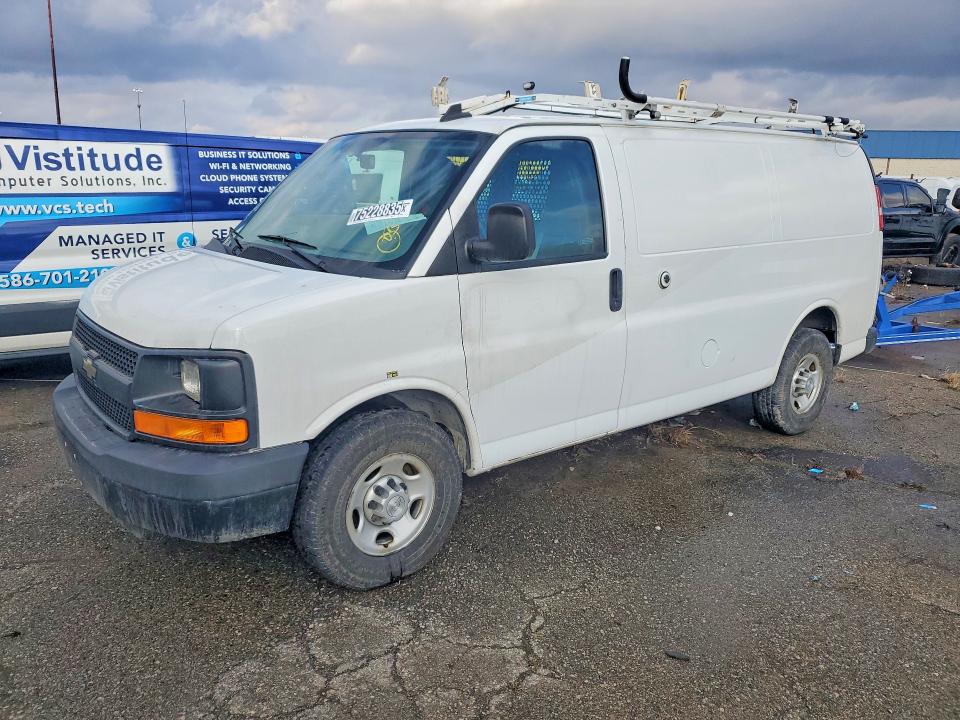 2016 CHEVROLET EXPRESS 25 — VIN 1GCWGAFF5G1139908
