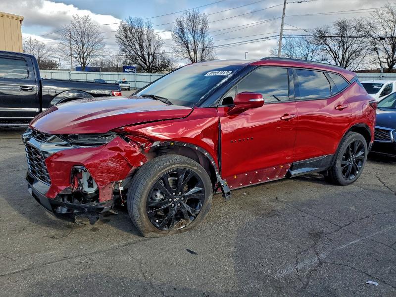 2021 CHEVROLET BLAZER RS — VIN 3GNKBERS3MS562159