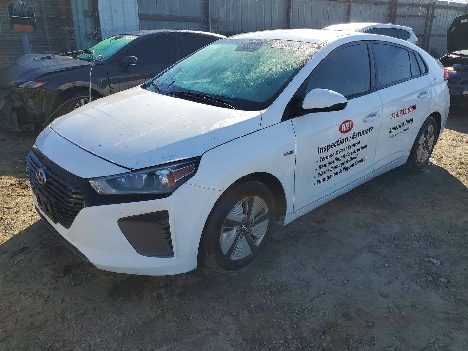 2019 HYUNDAI IONIQ BLUE — VIN KMHC65LC1KU122324