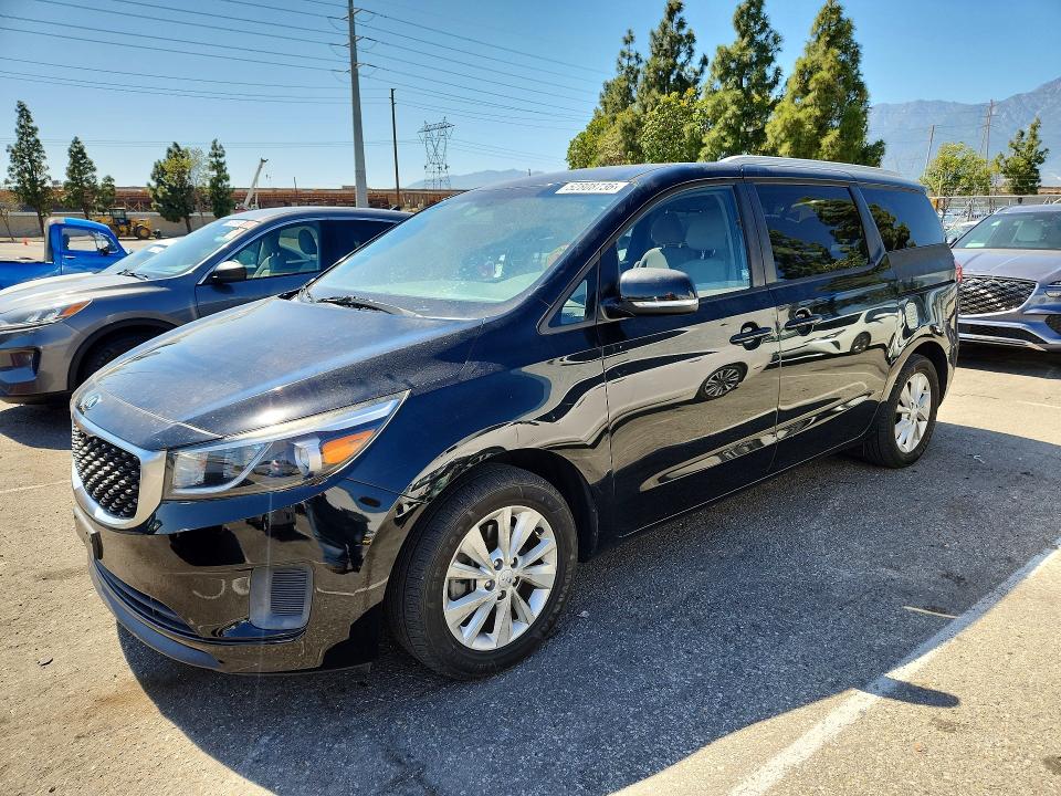 2016 KIA SEDONA — VIN KNDMB5C15G6176093