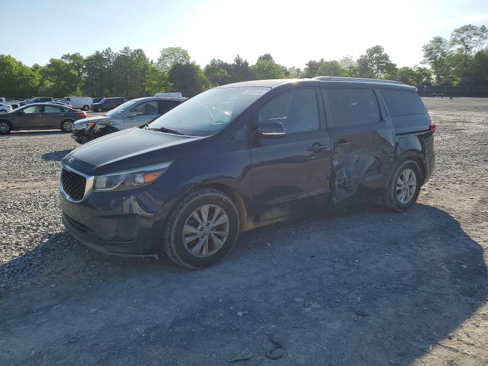 2016 KIA SEDONA — VIN KNDMB5C11G6162062