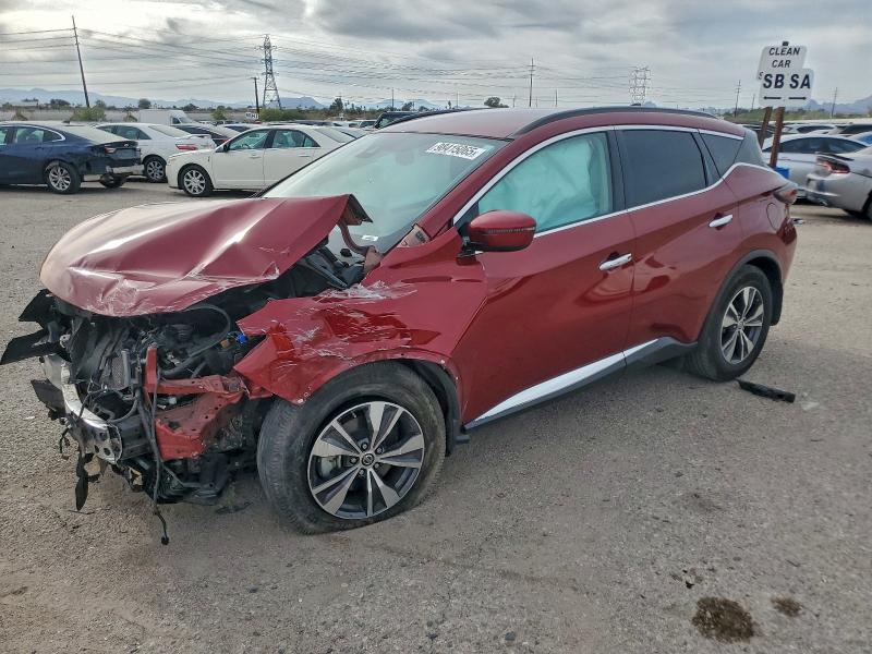 2021 NISSAN MURANO SV — VIN 5N1AZ2BJXMC147499
