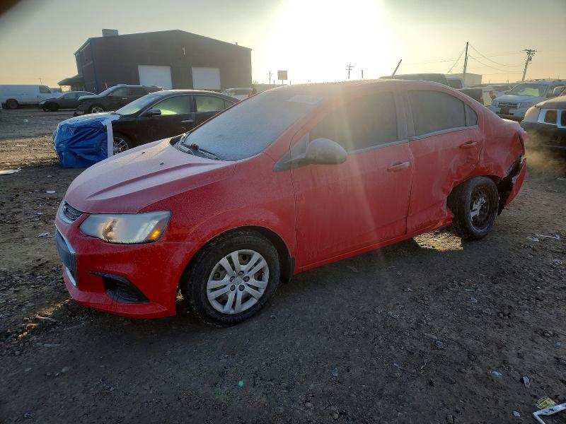 2017 CHEVROLET SONIC LS — VIN 1G1JB5SH5H4173539