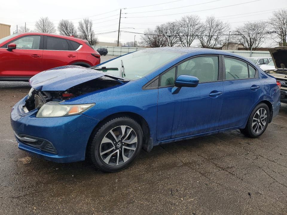 2015 HONDA CIVIC — VIN 19XFB2F86FE044257