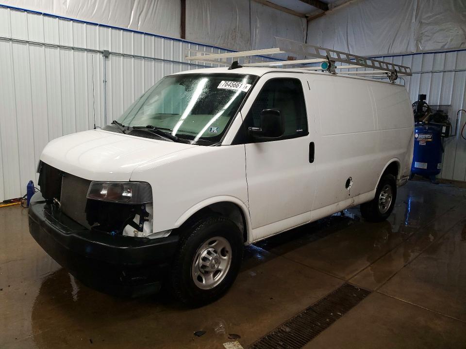 2022 CHEVROLET EXPRESS 25 — VIN 1GCWGAF7XN1194473
