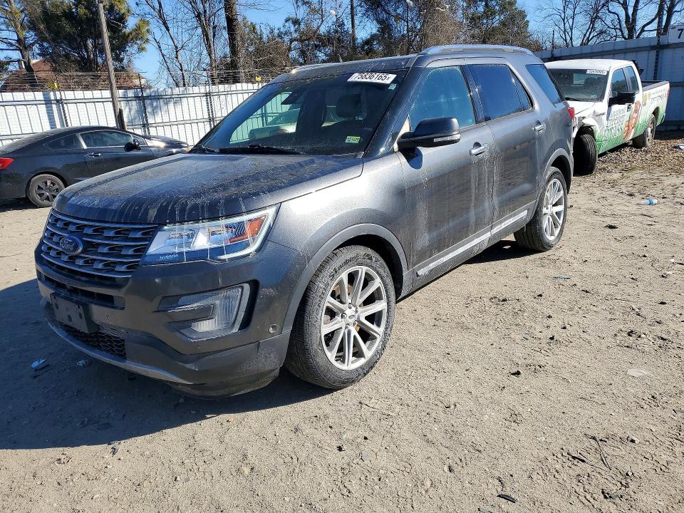 2017 FORD EXPLORER L — VIN 1FM5K7FH2HGE09072