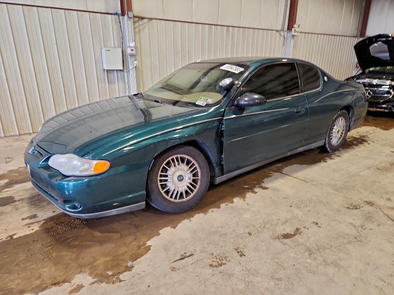 2000 CHEVROLET MONTE CARL — VIN 2G1WW12E7Y9326220