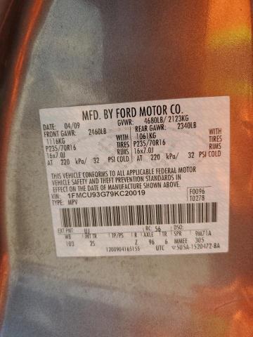 1FMCU93G79KC20019