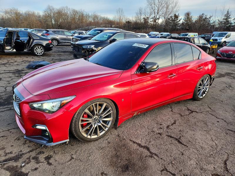 2018 INFINITI Q50 RED SP — VIN JN1FV7AR6JM481581