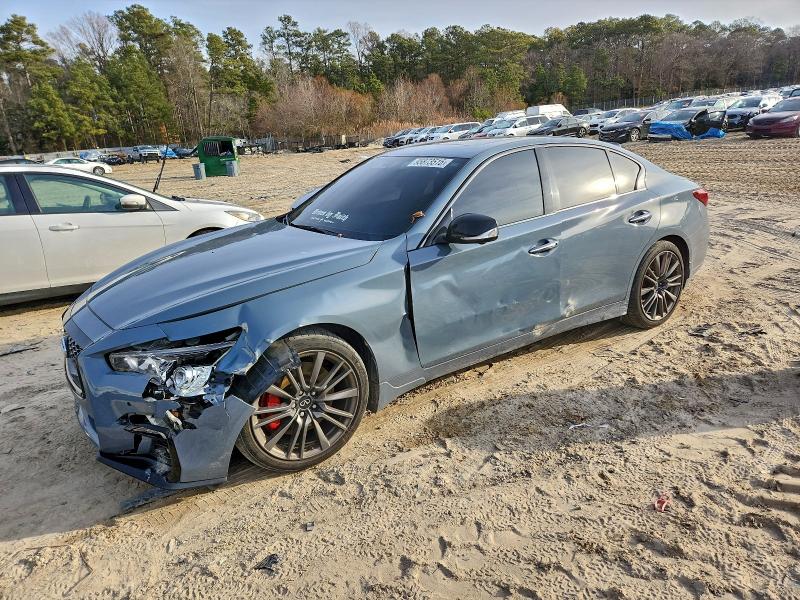 2021 INFINITI Q50 RED SP — VIN JN1FV7DRXMM880123