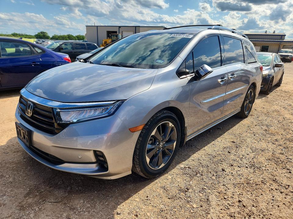 2022 HONDA ODYSSEY — VIN 5FNRL6H91NB009478