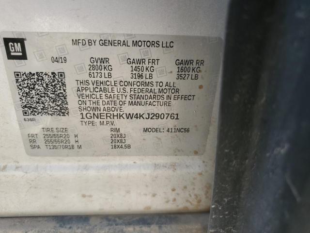 1GNERHKW4KJ290761