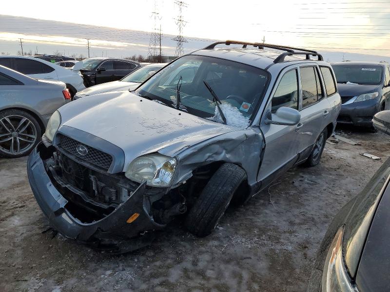 2001 HYUNDAI SANTA FE G — VIN KM8SC83DX1U074299