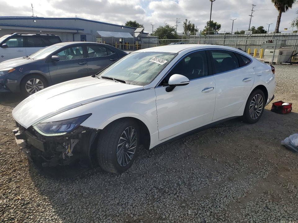 2021 HYUNDAI SONATA HYBRID — VIN KMHL34JJ7MA018977