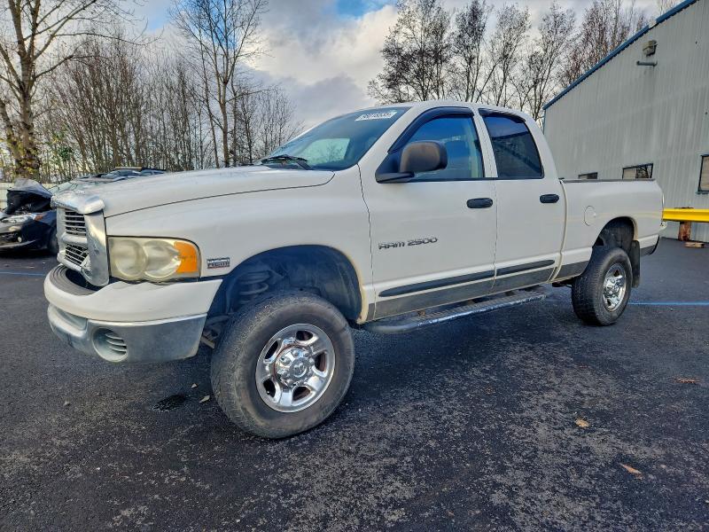 2003 DODGE RAM 2500 S — VIN 3D7KU28D33G729504