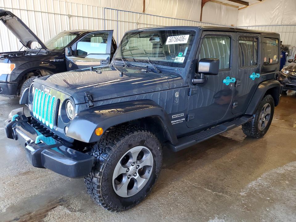 2017 JEEP WRANGLER UNLIMITED — VIN 1C4BJWDG4HL617458