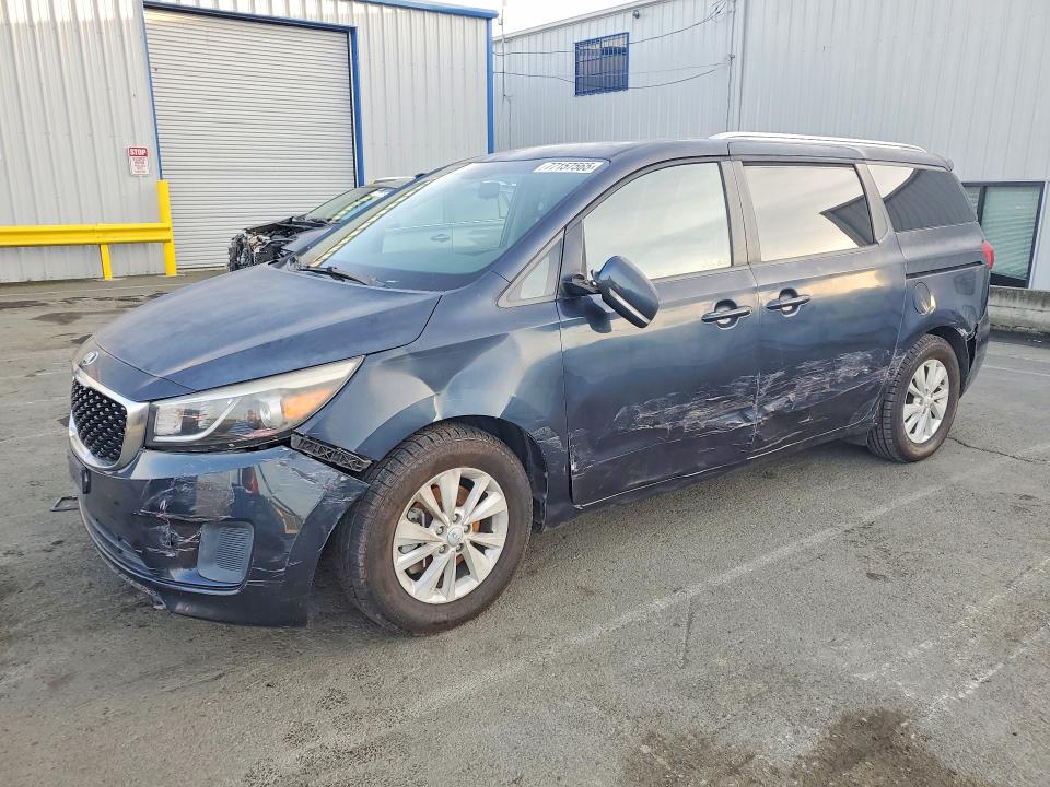 2016 KIA SEDONA — VIN KNDMB5C1XG6165851