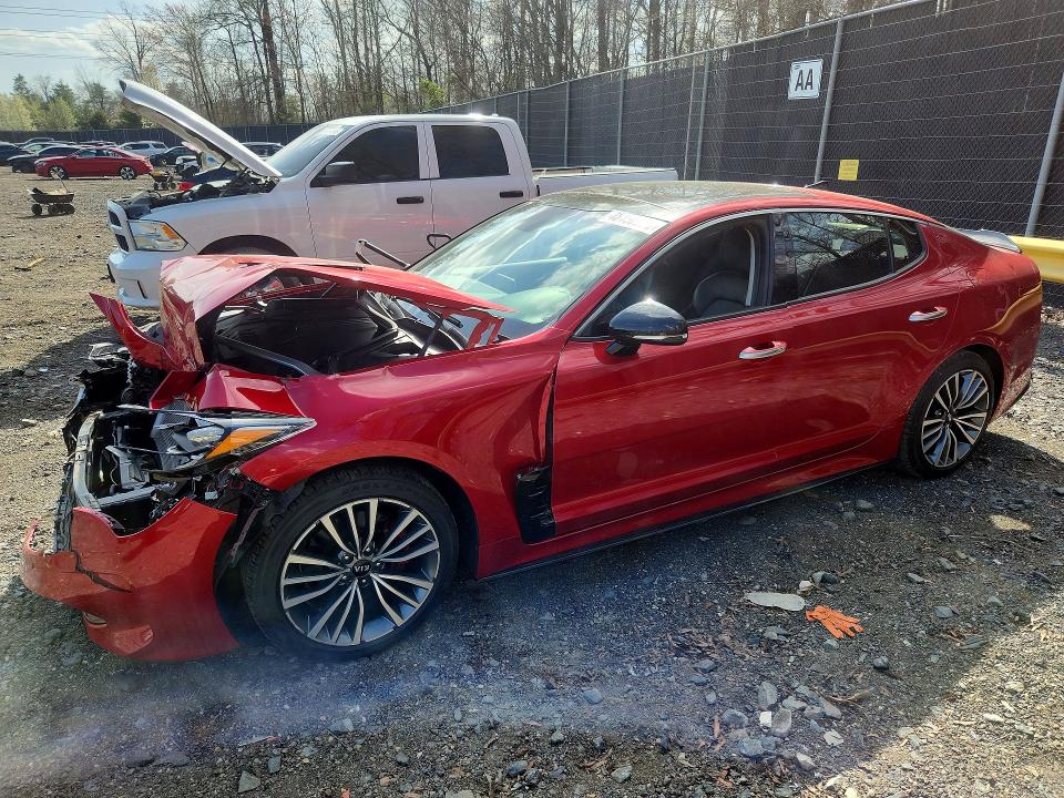 2019 KIA STINGER — VIN KNAE15LA3K6052188