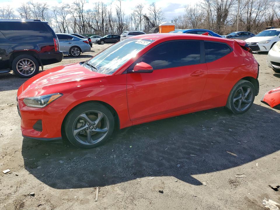 2019 HYUNDAI VELOSTER — VIN KMHTG6AF7KU011082