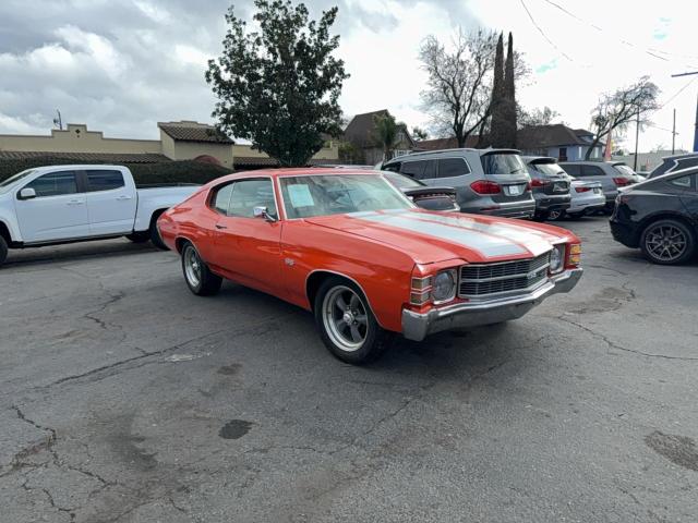 1971 CHEVROLET CHEVELL — VIN 136371L127598