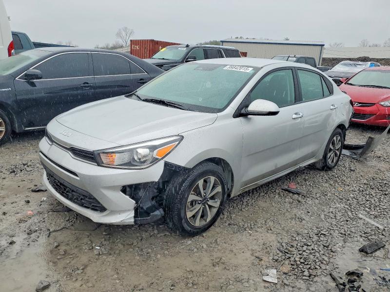 2022 KIA RIO LX — VIN 3KPA24AD5NE458428