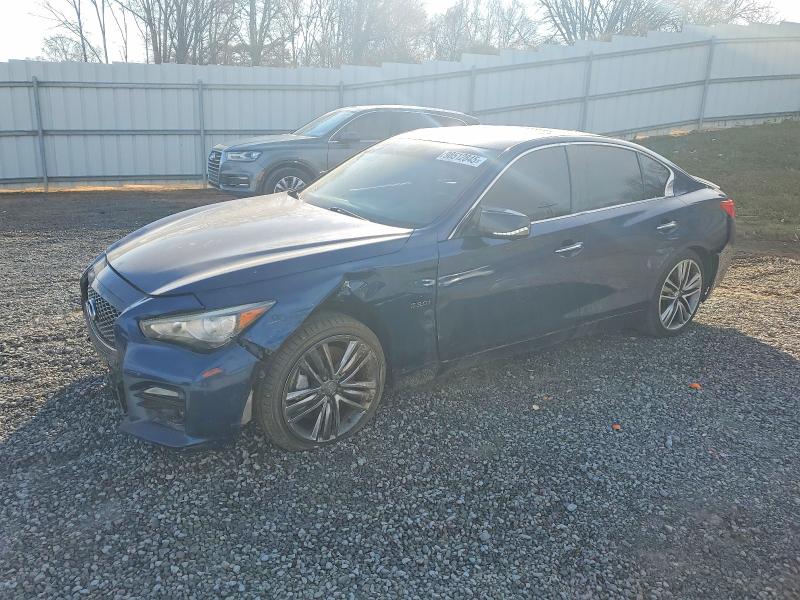 2016 INFINITI Q50 RED SP — VIN JN1FV7AR8GM450938