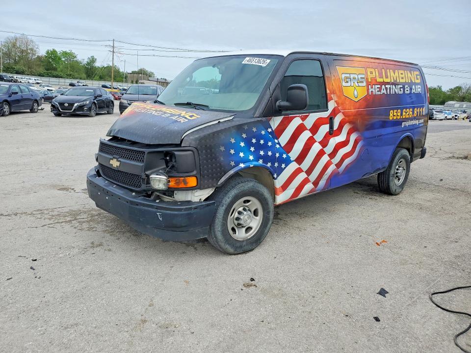 2017 CHEVROLET EXPRESS G2500 — VIN 1GCWGAFF3H1107914