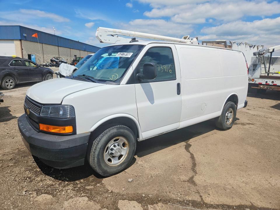 2019 CHEVROLET EXPRESS G2500 — VIN 1GCWGAFG1K1362254