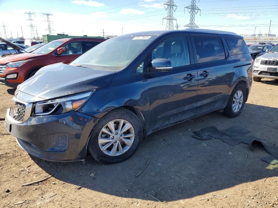2016 KIA SEDONA — VIN KNDMB5C14G6217068