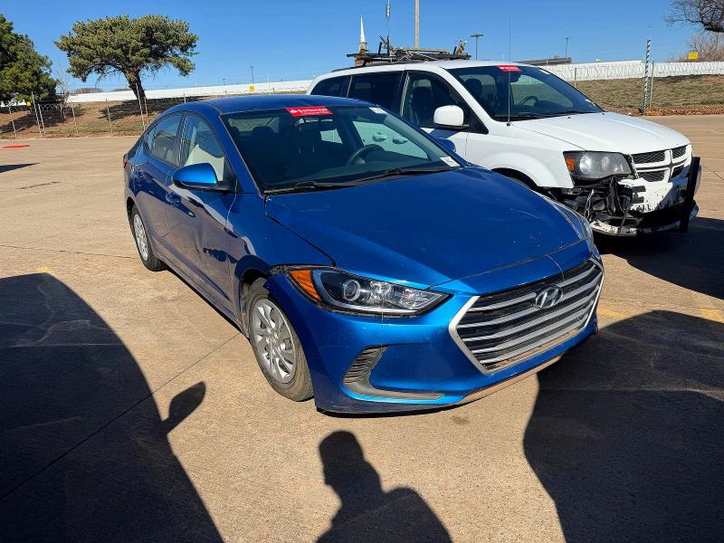 2018 HYUNDAI ELANTRA — VIN 5NPD74LF9JH386703
