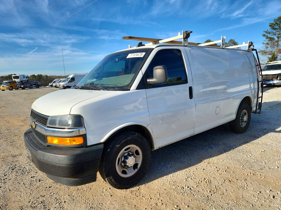 2019 CHEVROLET EXPRESS 25 — VIN 1GCWGAFG5K1146455