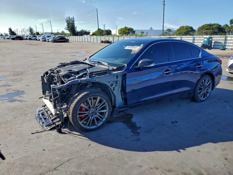 2019 INFINITI Q50 RED SP — VIN JN1FV7AP0KM760590