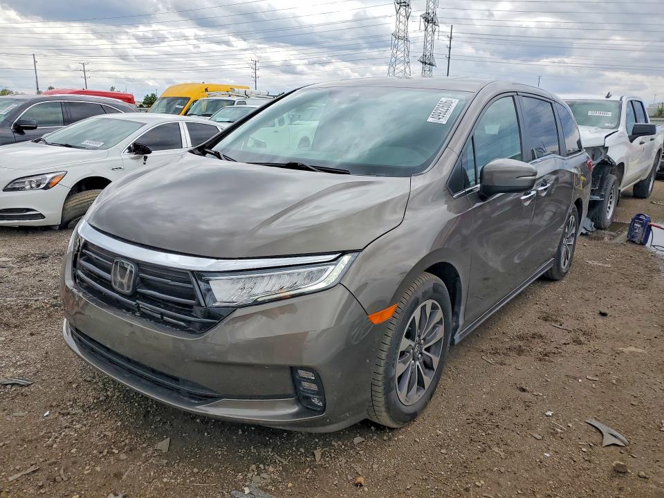 2022 HONDA ODYSSEY — VIN 5FNRL6H73NB011828