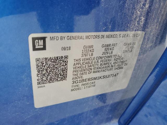 3G1BE6SM1KS537347