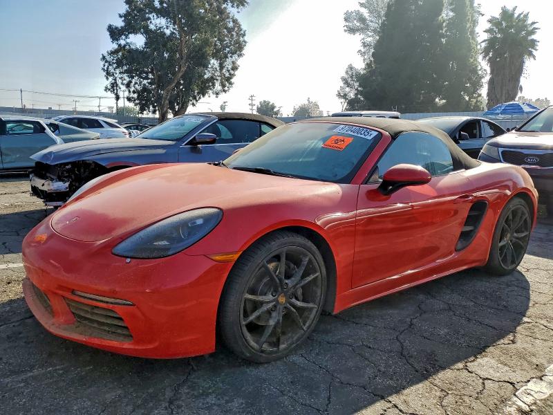 2021 PORSCHE BOXSTER BA — VIN WP0CA2A82MS210653