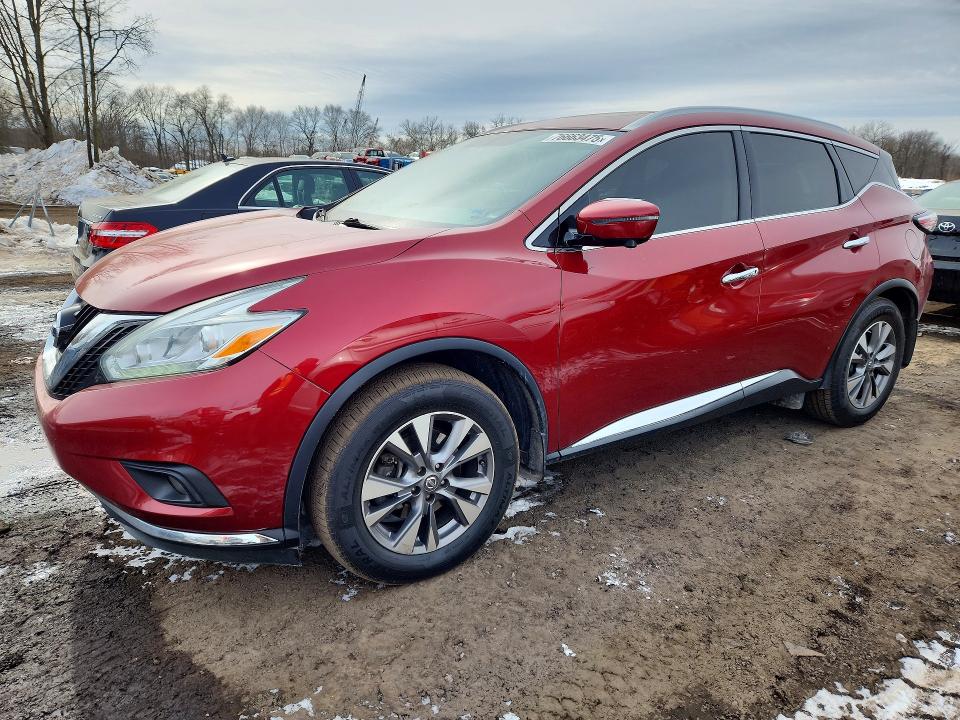 2017 NISSAN MURANO S — VIN 5N1AZ2MH3HN143475