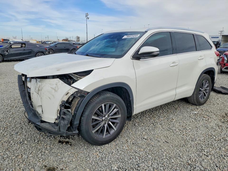 2017 TOYOTA HIGHLANDER — VIN 5TDJZRFH1HS514962